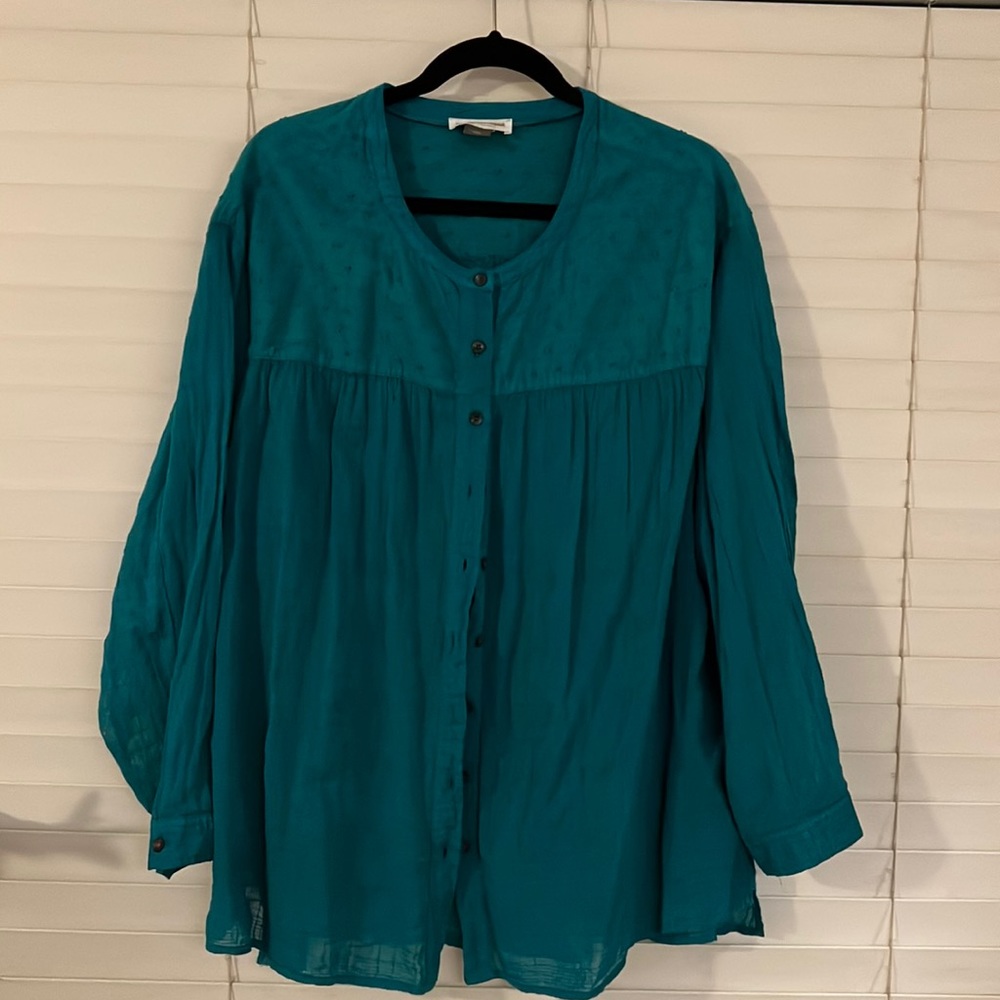 Anthropologie button shirt